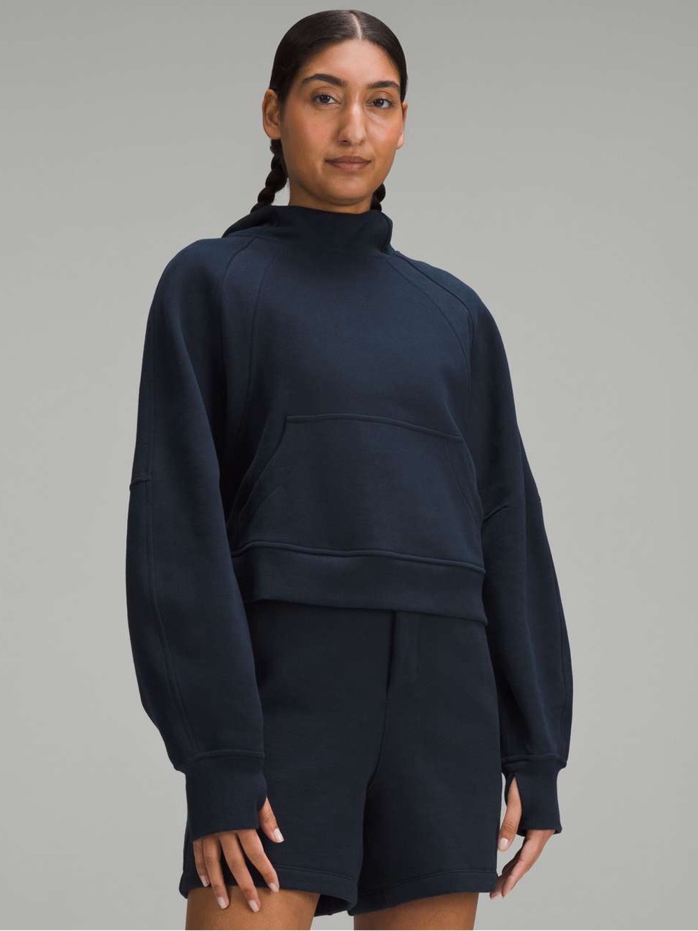 Lululemon oversized cropped hoodie